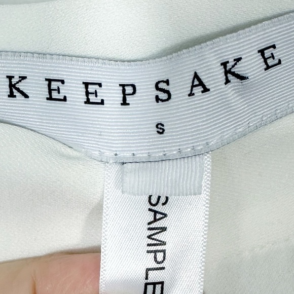 Keepsake the Label White Wide Leg Pants Sample Sale - Picture 4 of 10
